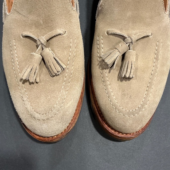 Mark McNairy Suede Tassel Loafers Vibram Sole Mens Size 10.5 - Picture 5 of 15